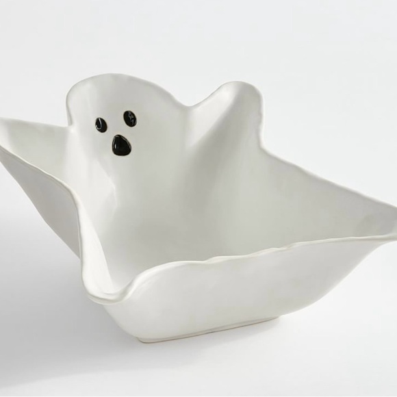 Pottery Barn Gus the Ghost Stoneware Candy Serving Bowl NWT - Picture 1 of 3